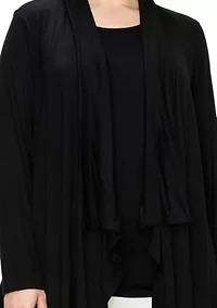 Rayon Span Flyaway Cardi