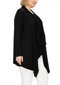 Rayon Span Flyaway Cardi