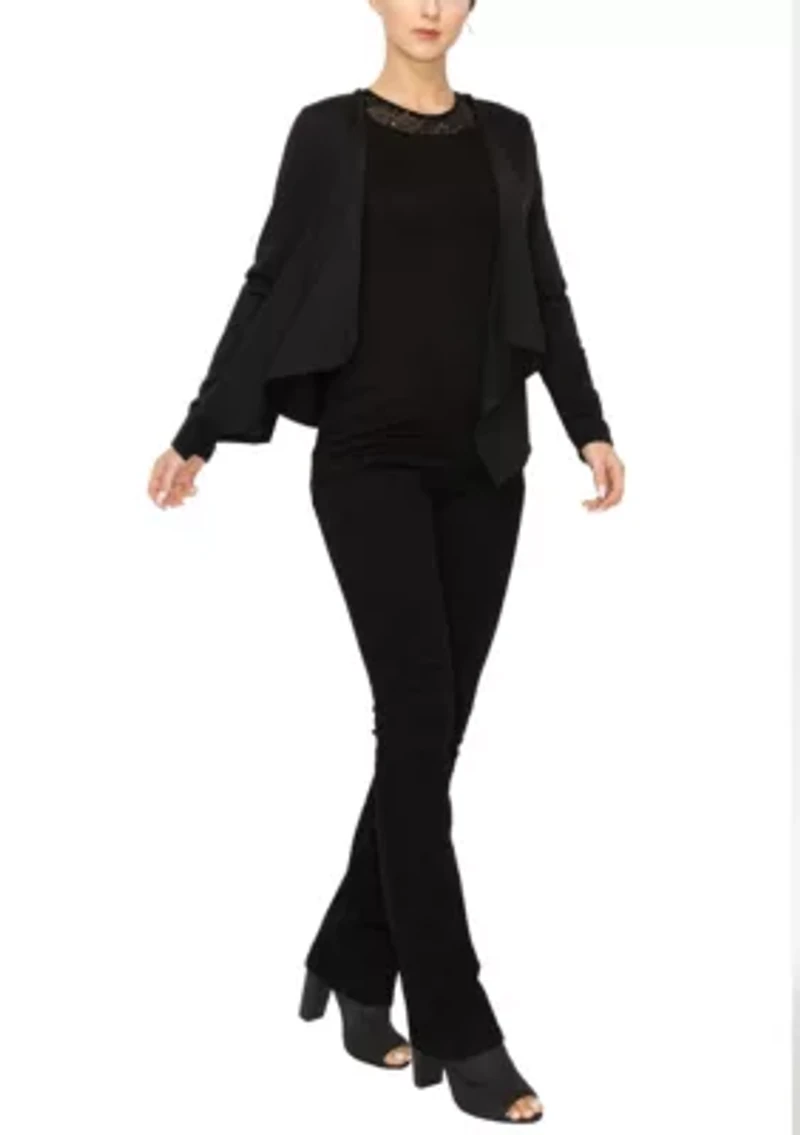 French Terry Blazer Cardi