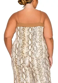 Python Contrast Panel Cami