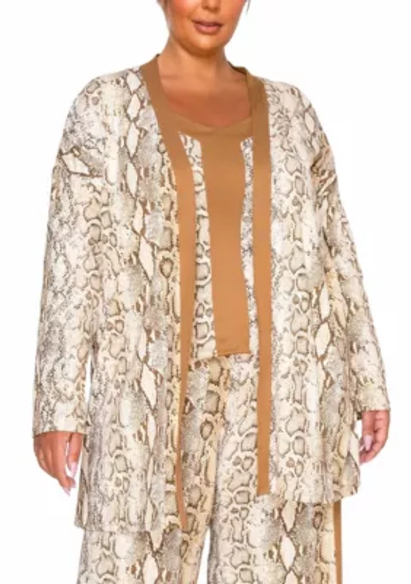 Python Contrast Panel Cami