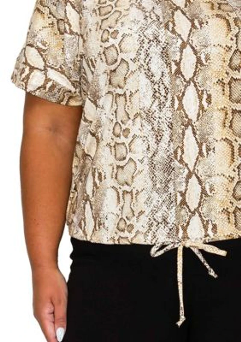 Python Cinch Waist Dolman