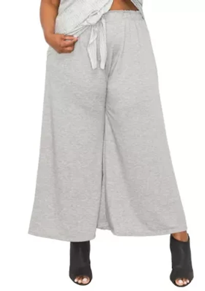 French Terry Capri Pants