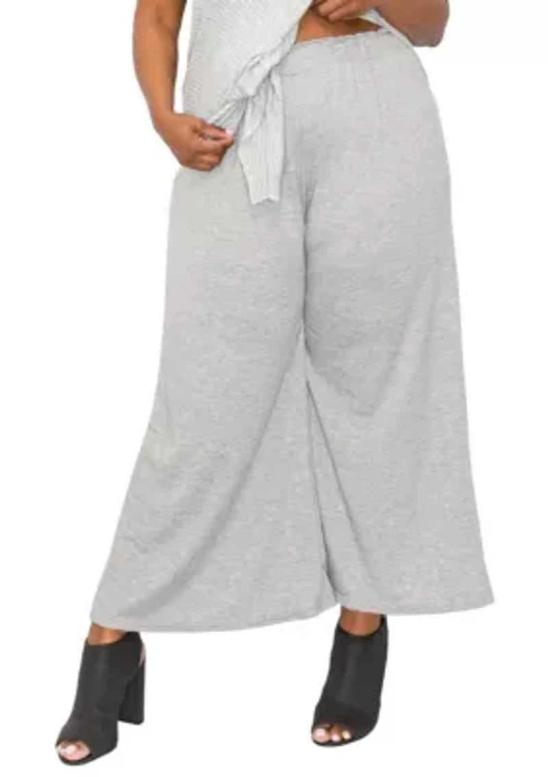 French Terry Capri Pants