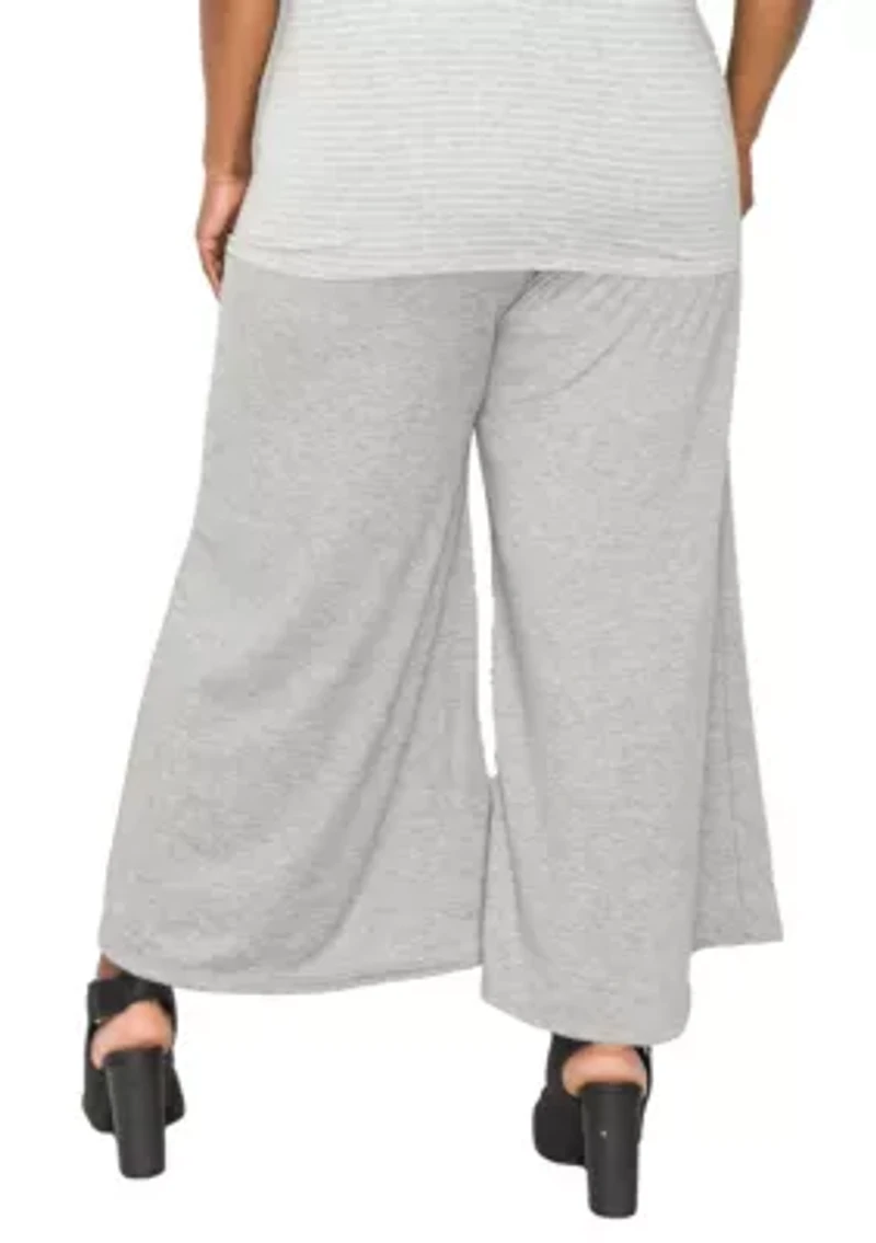 French Terry Capri Pants