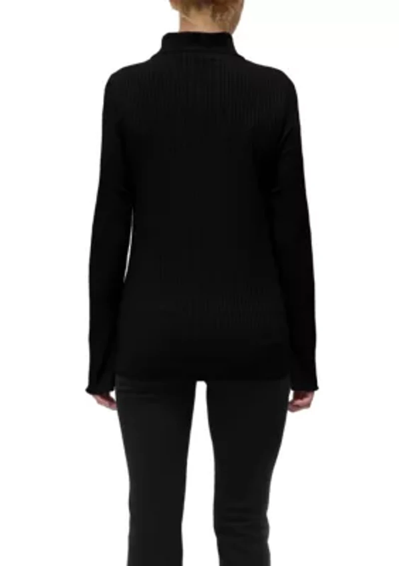 8x5 Rib Long Sleeve Button Shirt