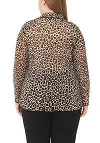 Jaguar Mesh Button Front shirt