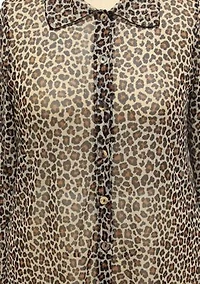 Jaguar Mesh Button Front shirt