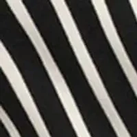 Ponti Stripe Square Neck Vest