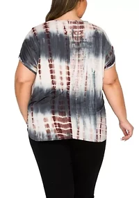 Hand Tie Dye Lattice