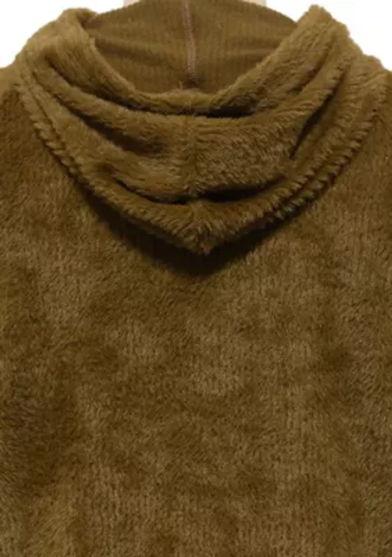 Feather Cozy Rib Hoodie Long Sleeve