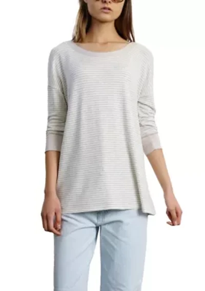 Soft French Terry Cross Back Top