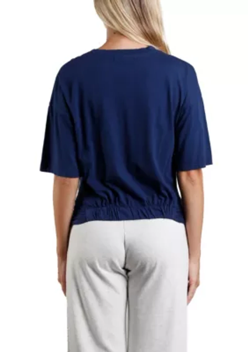 Cotton Jersey Twist Tee