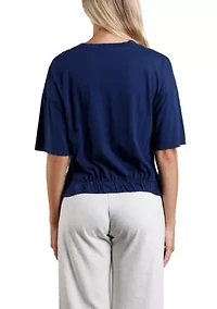 Cotton Jersey Twist Tee
