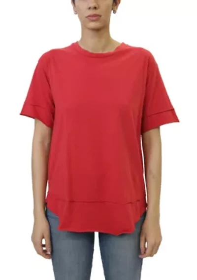 Cotton Jersey Layered Tee