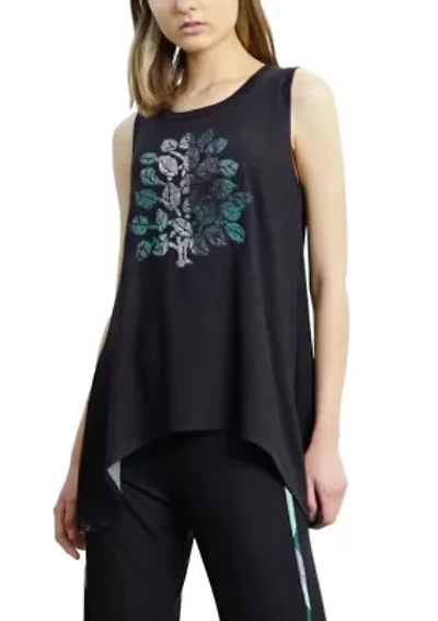 Lightweight French Terry Tree Patch Tank