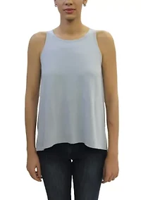 Cotton Jersey Keyhole Back Tank