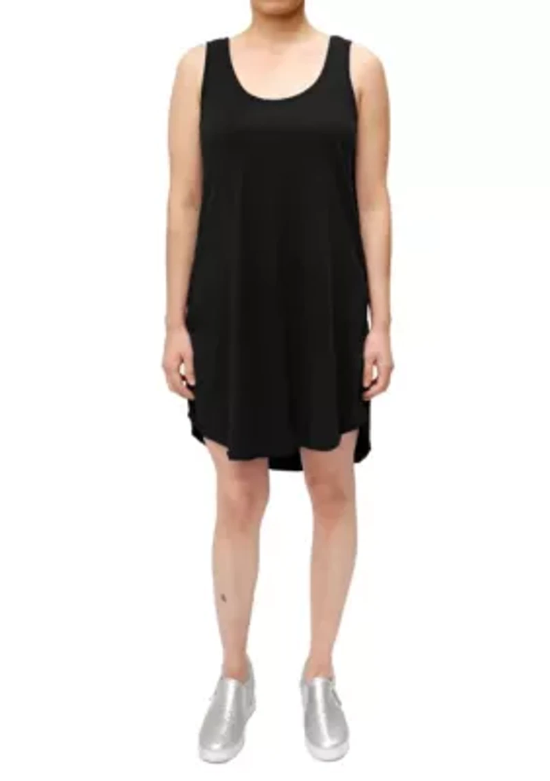 Cotton Jersey Hi Lo Eyelet Tank