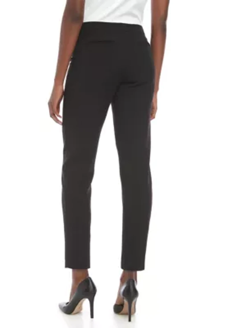 Petite Extended Tab Ankle Bowie Pants