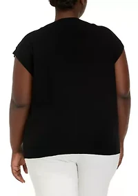 Plus Milano Stitch Sweater Vest