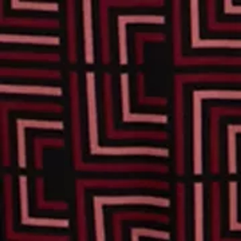 Petite Printed Pleat Front Blouse