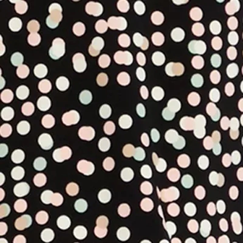 Petite Printed Triple Pleat Top