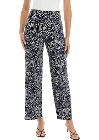 Petite High Rise Pull On Palazzo Pants