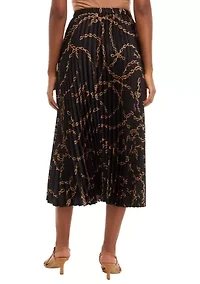 Women's Pull On Pleated Skirt