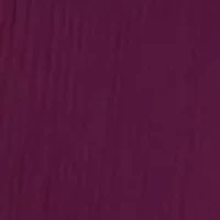 Plus Long Sleeve V-Neck Pleat Front Blouse