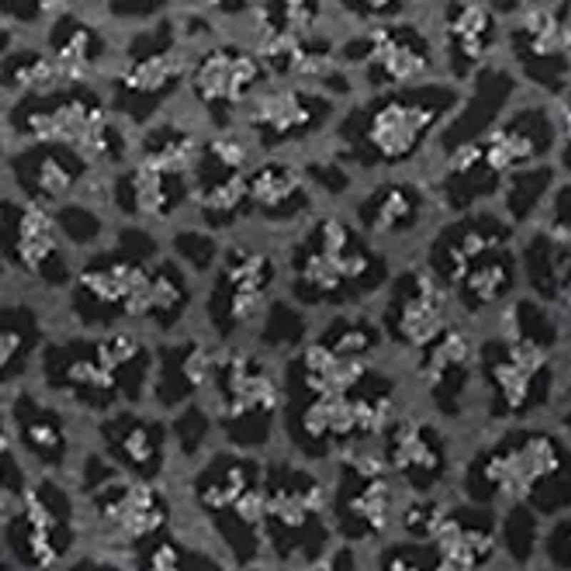 Women's Long Sleeve Mock Neck Printed Midi Dress