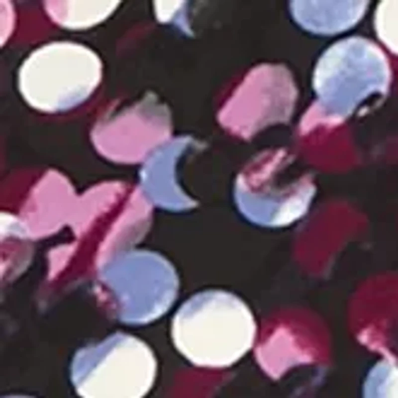 Plus Printed Triple Pleat Top