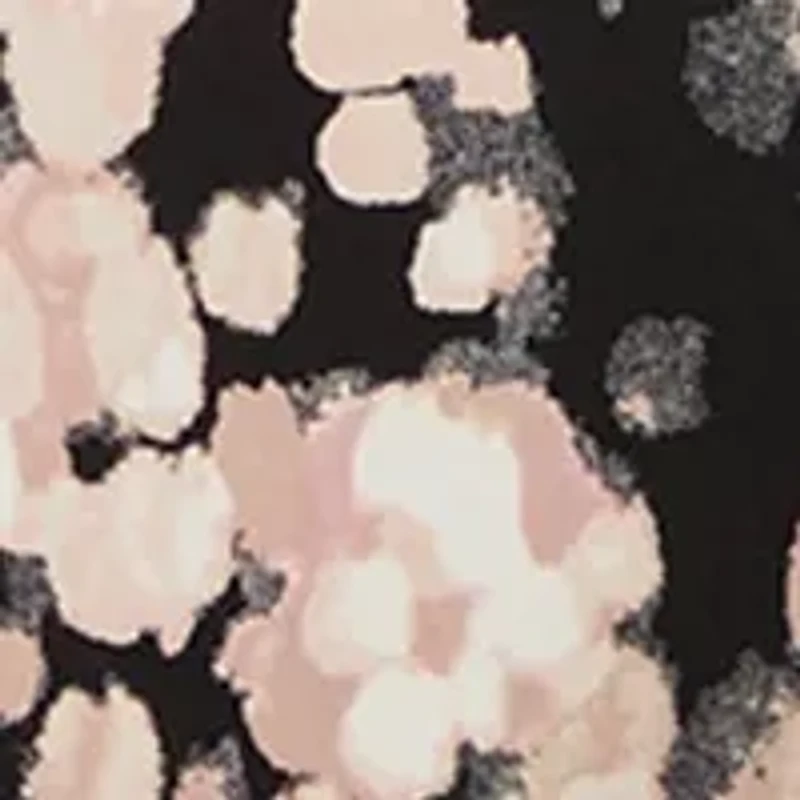 Petite Printed Triple Pleat Top