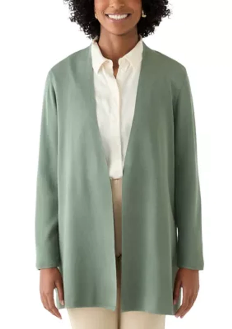 Women's Long Sleeve Napa Cardigan
