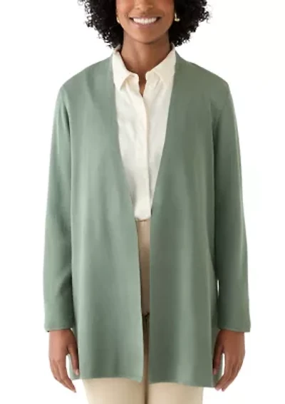 Women's Long Sleeve Napa Cardigan