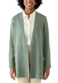 Women's Long Sleeve Napa Cardigan