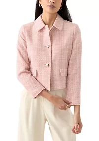 Petite Tweed Short Jacket