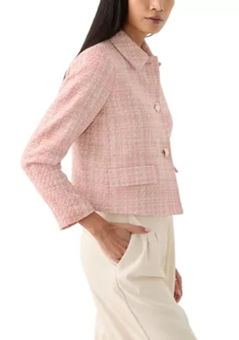 Petite Tweed Short Jacket