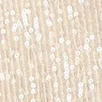 Petite Short Sleeve Sequin T-Shirt