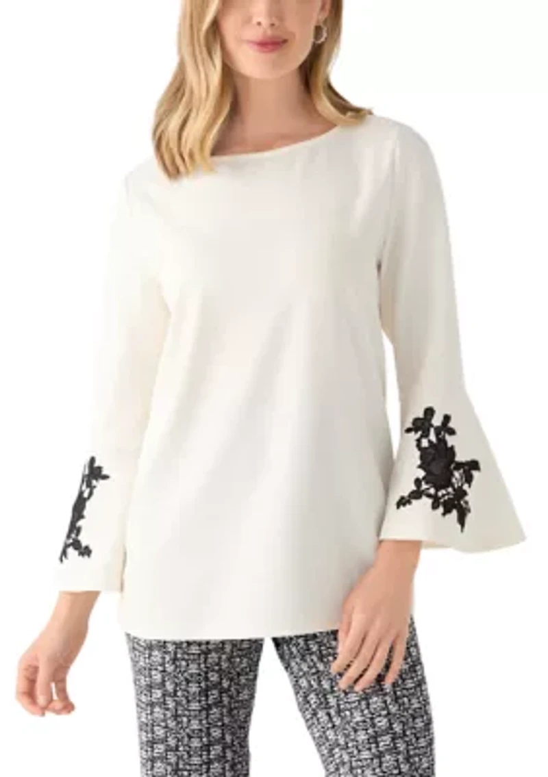Petite Bell Sleeve Tunic