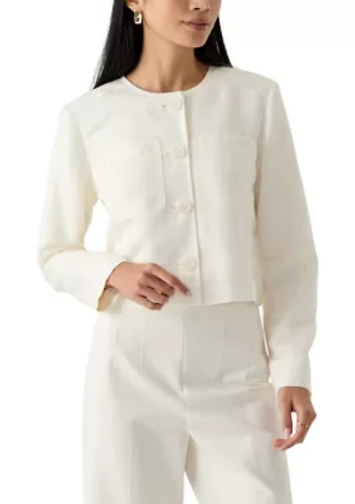 Petite Linen Jacket