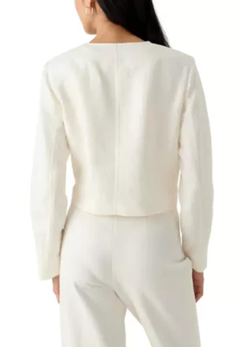 Petite Linen Jacket