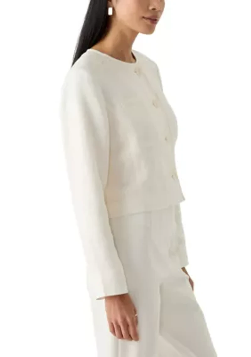 Petite Linen Jacket