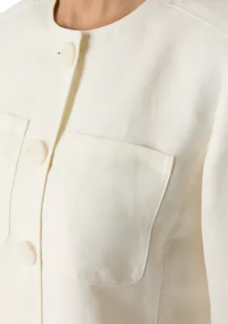 Petite Linen Jacket