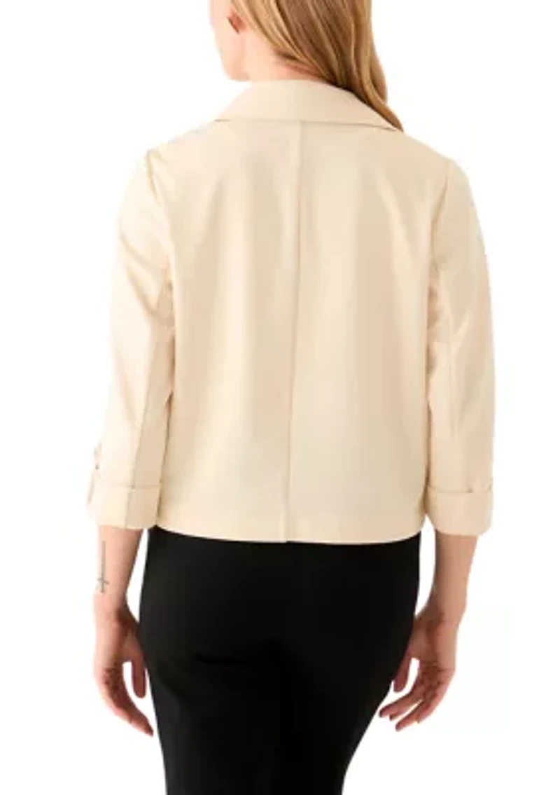 Petite Notch Collar Stretch Jacket