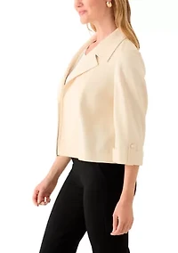 Petite Notch Collar Stretch Jacket
