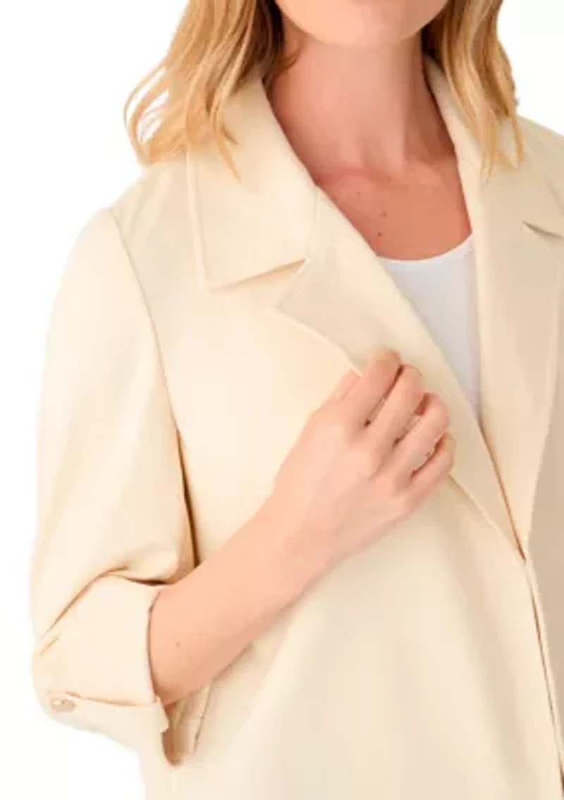 Petite Notch Collar Stretch Jacket