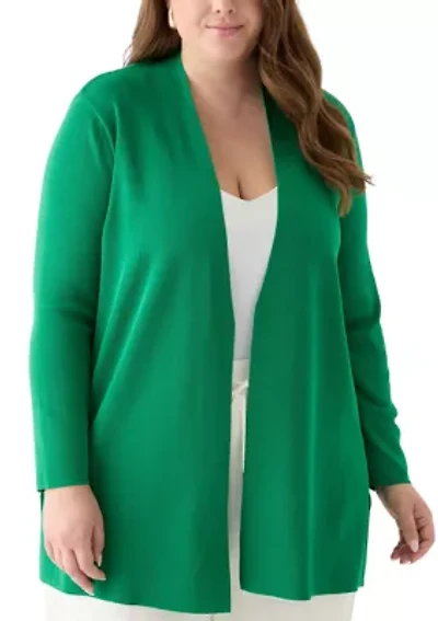 Plus Napa Cardigan