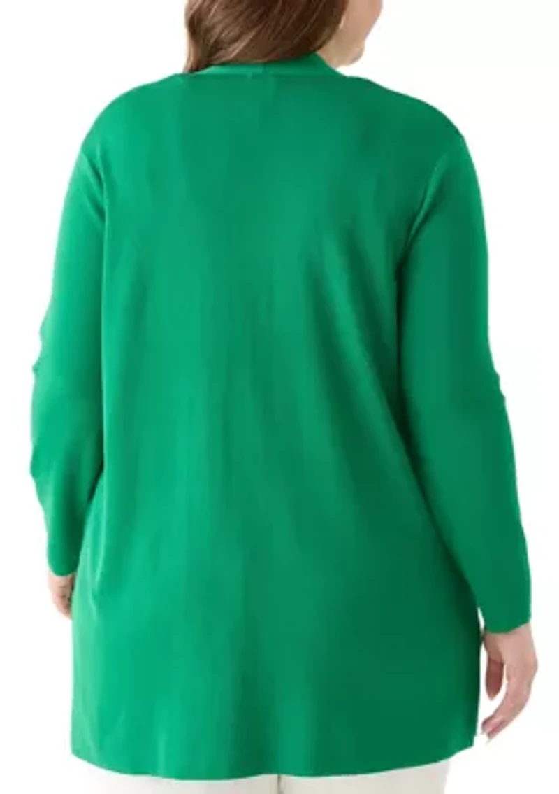 Plus Napa Cardigan