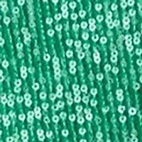 Petite Double Scoop Neck Sequin Tank