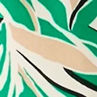 Plus Tropical Print Blouse